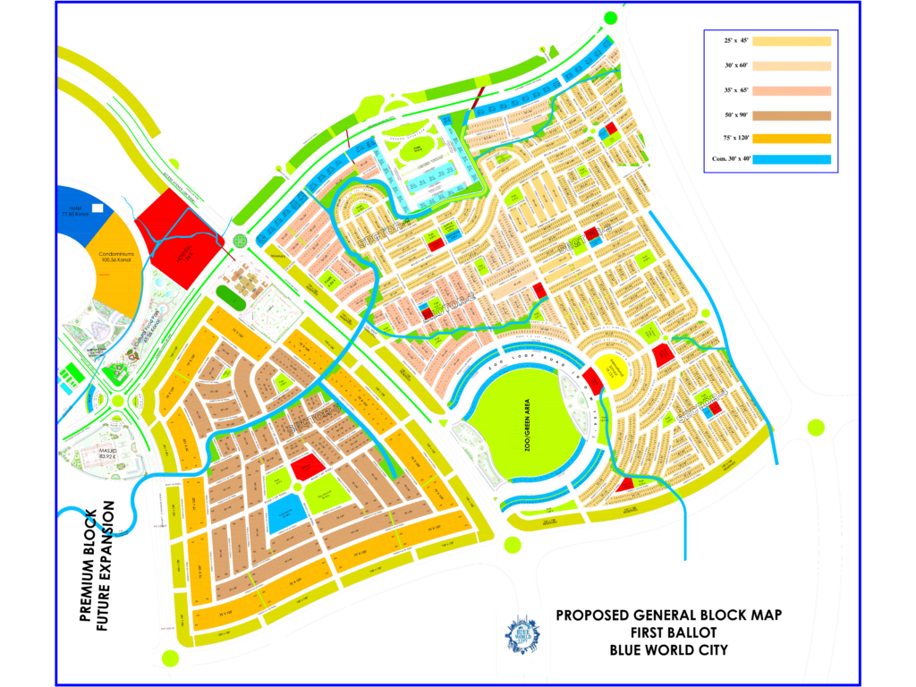 New Phase Sport Valley Blue World City in Rawalpindi