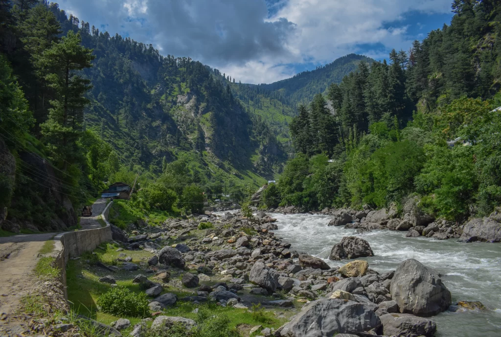 The Kunhar River Naran offers a mesmerizing display of nature's beauty.