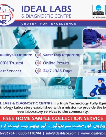 Ideal Labs & Diagnostic Centre – Islamabad