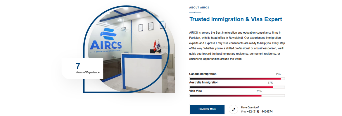 AIRCS Consulting – Immigration & Visa Experts Rawalpindi